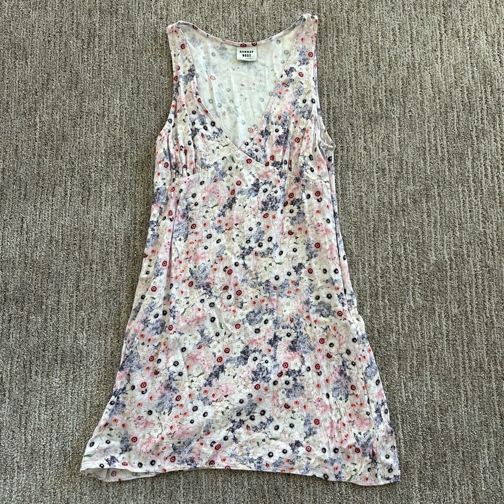 Aritzia Floral Dress